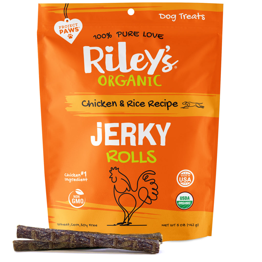 Organic Chicken & Rice Jerky Rolls