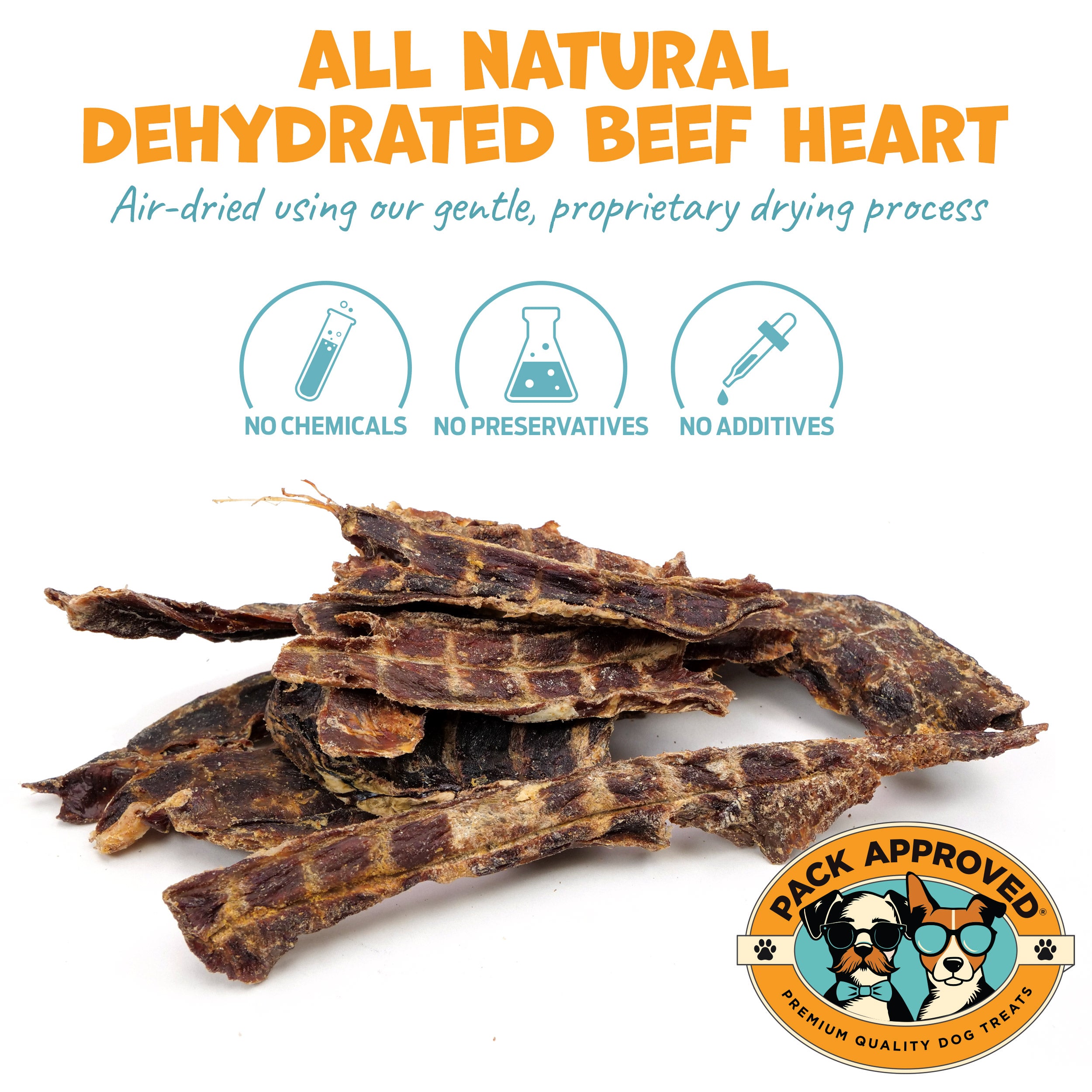 Pack Approved Beef Heart (3.5oz)