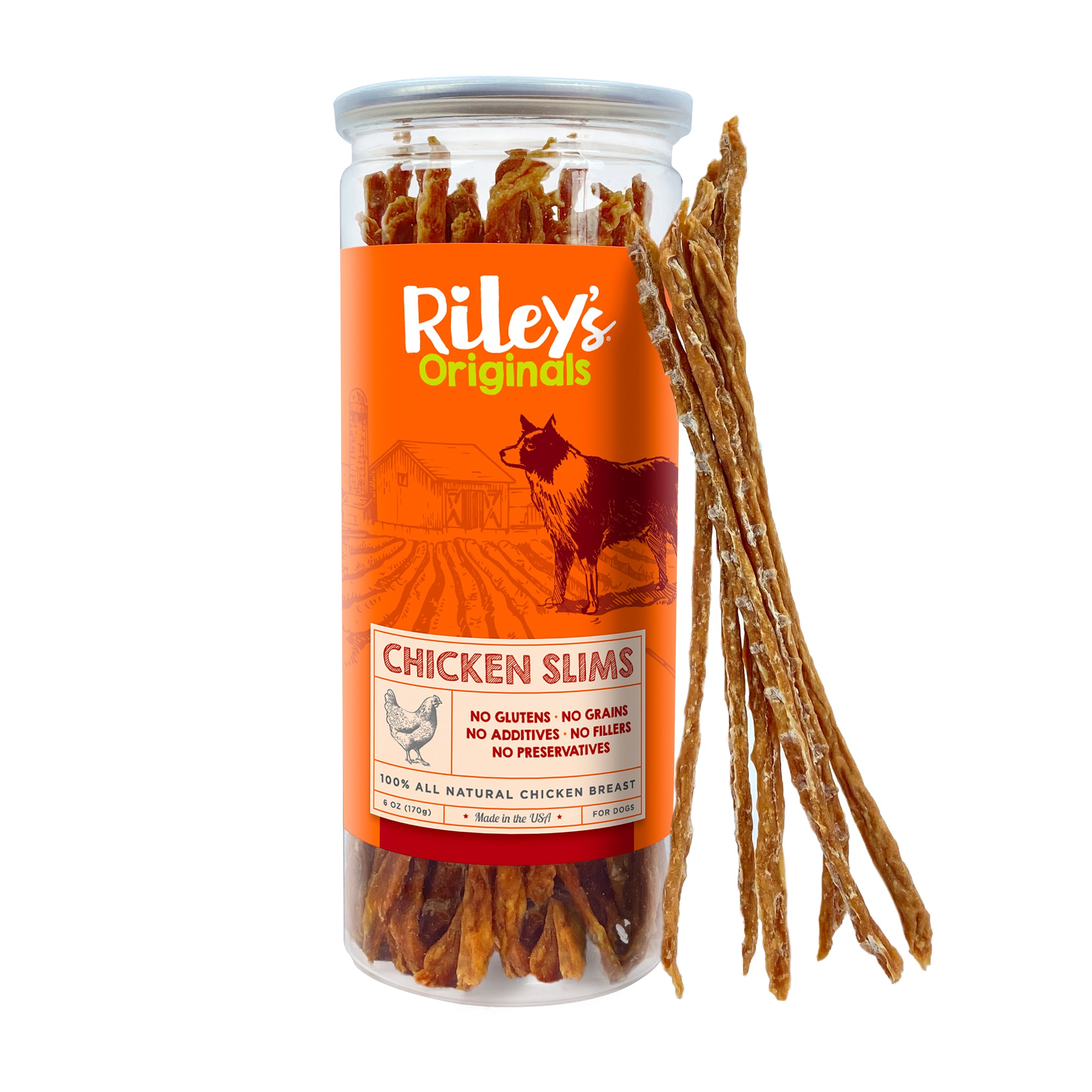 Dehydrated Chicken Sticks (6oz) – Riley's Pets1